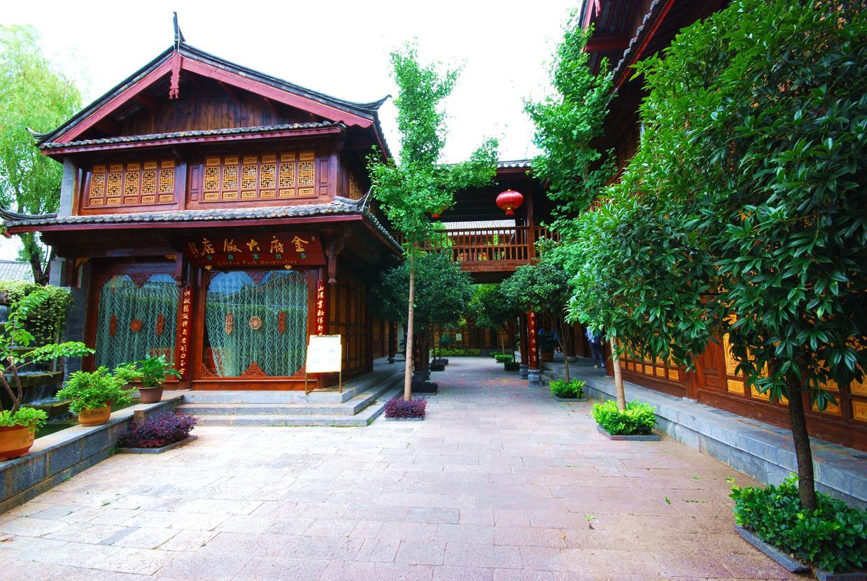 Lijiang Jinfu Hotel Exterior foto